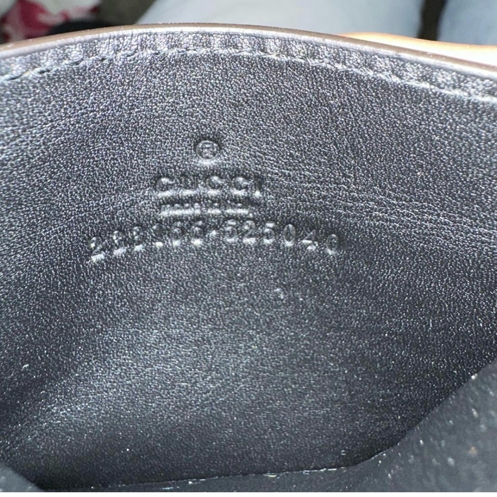 New Gucci Supreme Monogram Card Holder - Picture 3 of 4